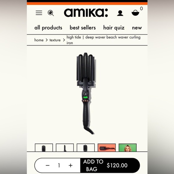 Amika beach waver - Picture 1 of 1